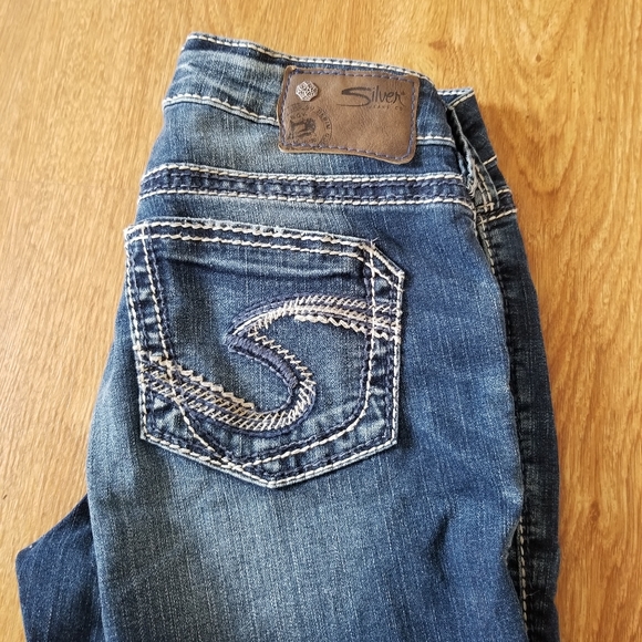 Boyfriend Silver Jeans - Picture 3 of 3